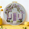 Lavender Cottage Embroidery Kit
