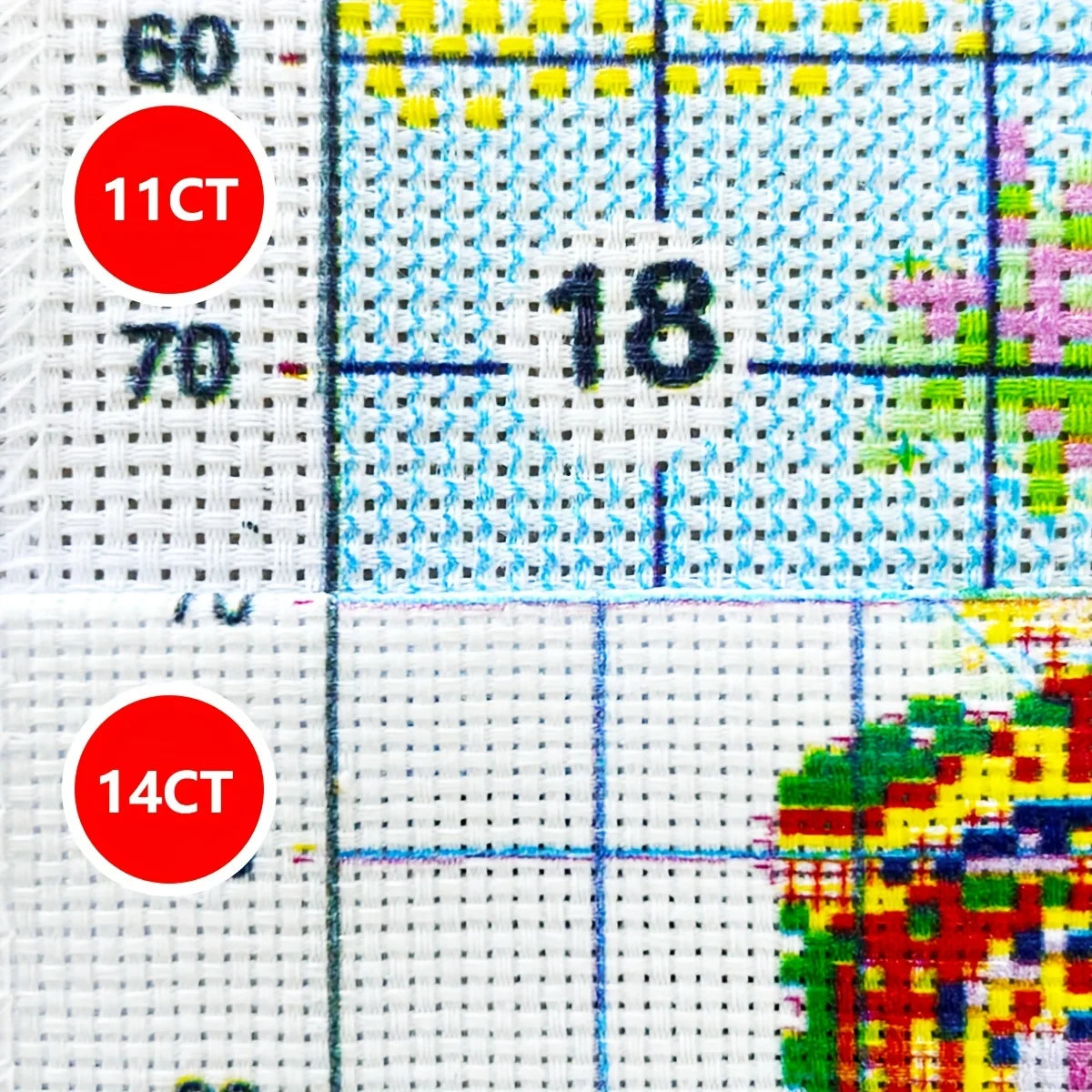 Ginger Cat Eyes Cross Stitch Kit 🐱🧵✨