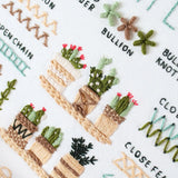 3-Piece Beginner Embroidery Stitch Practice Kit