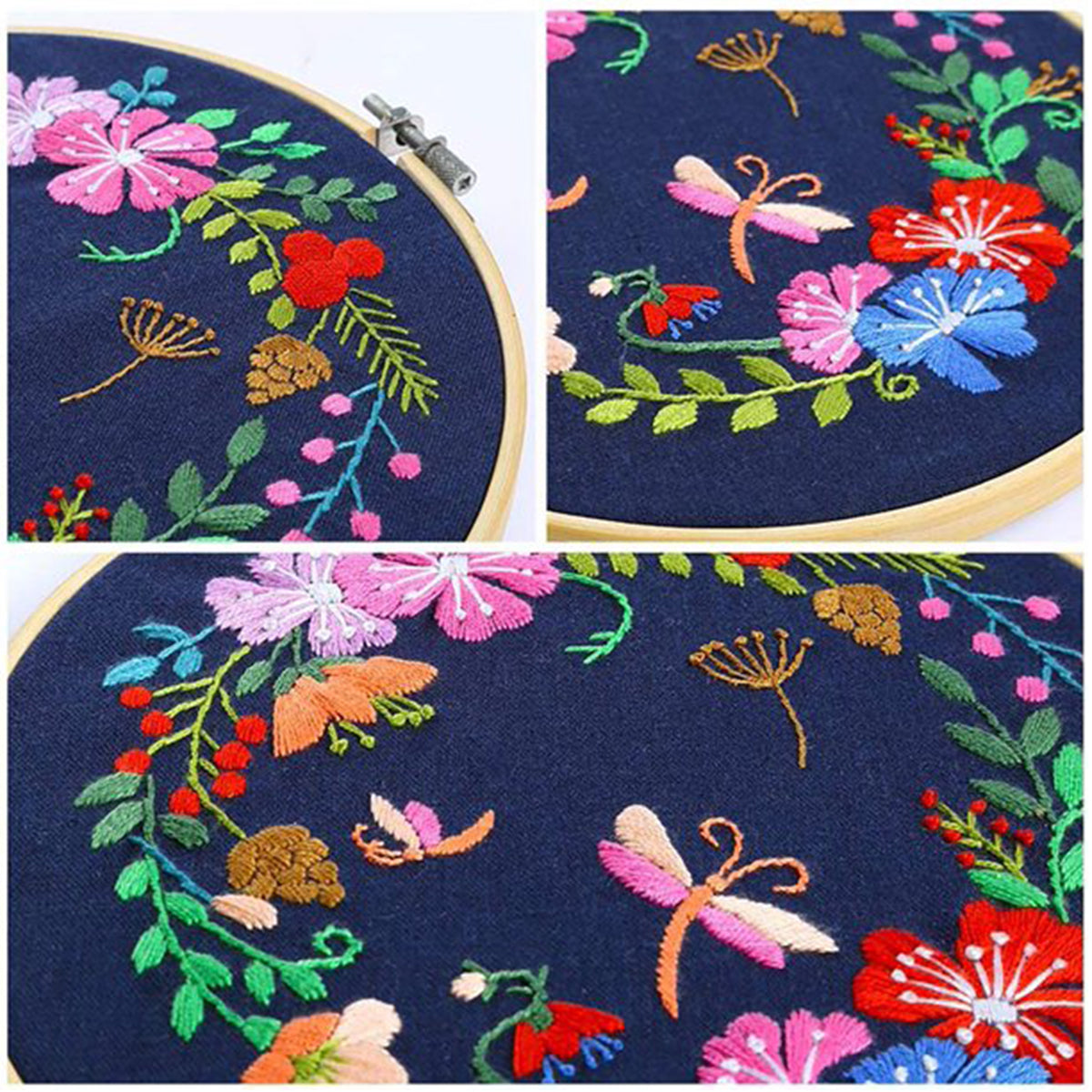 3-Piece Beginner Embroidery Technique Kit
