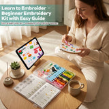 Beginner Embroidery Stitch Sampler Kit
