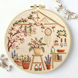 Cozy Botanical Garden Embroidery Kit