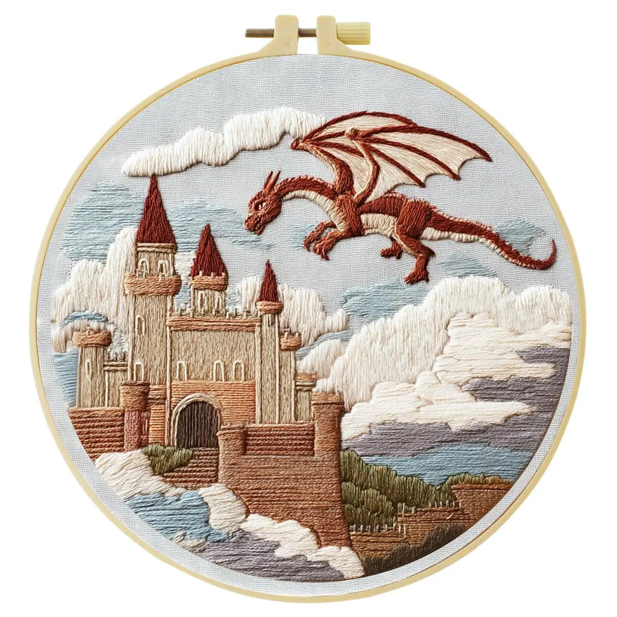 Dragon's Keep Embroidery Kit