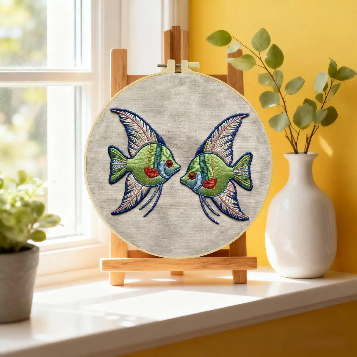 Tropical Fish Embroidery Kit