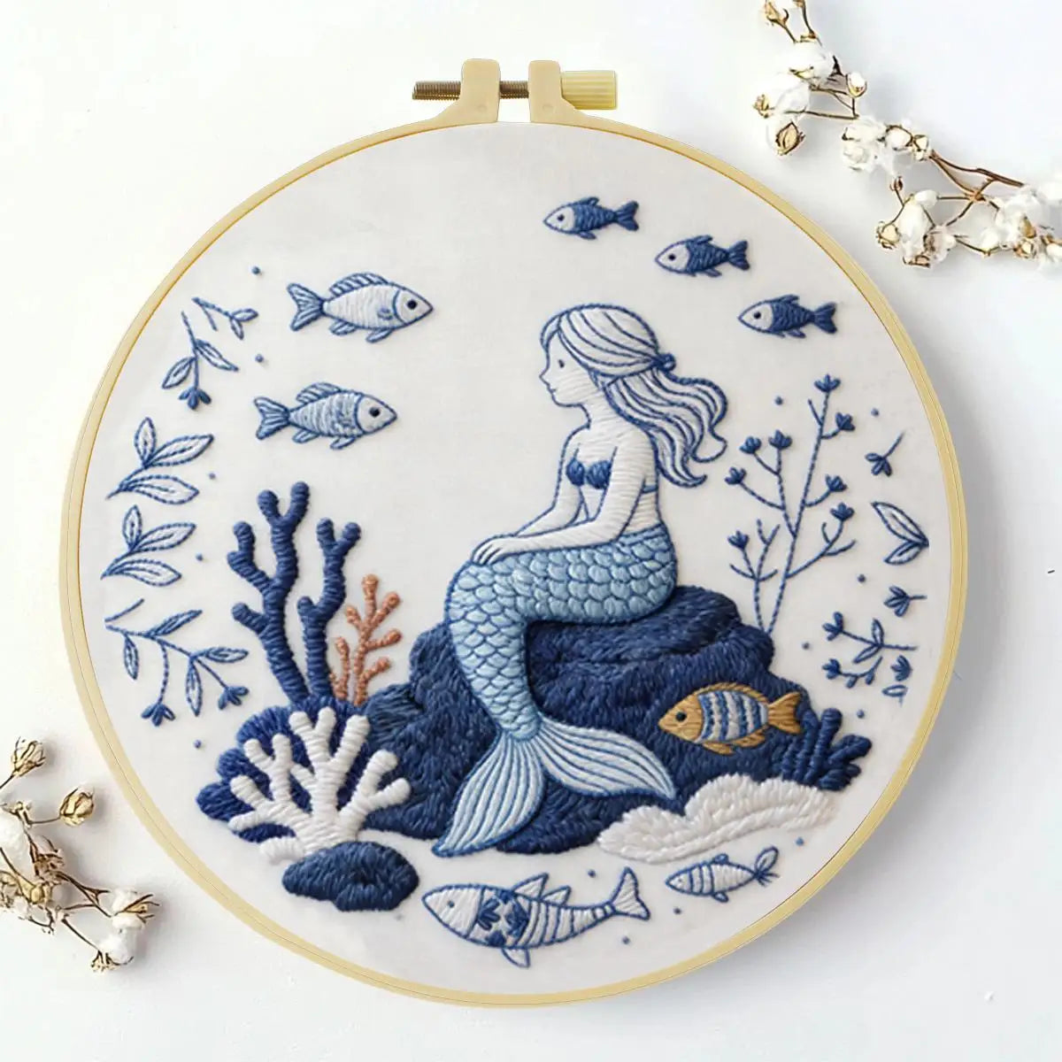 Little Mermaid Embroidery Kit
