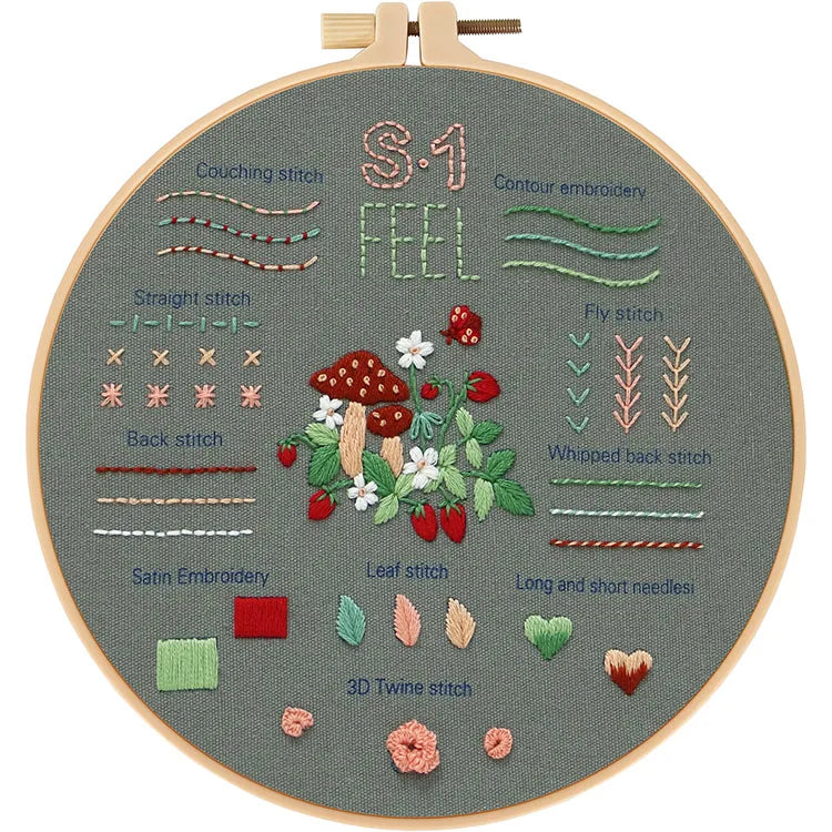 3-Piece Beginner Embroidery Starter Kit