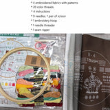 4-Stage Beginner Embroidery Learning Kit