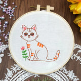 Animal Friends Beginner Embroidery Kit