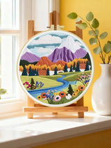 Mountain Meadow Embroidery Kit