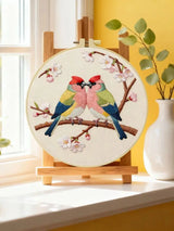 Lovebirds Blossom Embroidery Kit