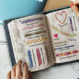 Embroidery Stitch Practice Book