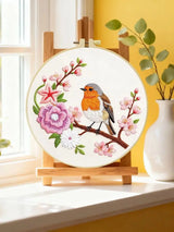 Robin Blossom Embroidery Kit