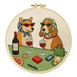 Dachshund’s Midnight Snack Embroidery Kit