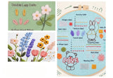 4-Piece Beginner Embroidery Learning Kit