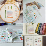 Embroidery Stitch Practice Book
