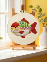 Cute Fish Embroidery Kit