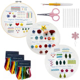 3-Piece Beginner Embroidery Technique Kit