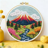 Mount Fuji Embroidery Kit