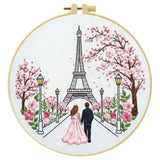 Springtime Paris Love Embroidery Kit 🌸🗼💕