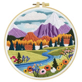 Mountain Meadow Embroidery Kit