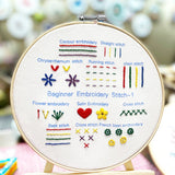 3-Piece Beginner Embroidery Technique Kit