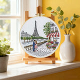 Paris Romance Embroidery Kit 🗼💐💕