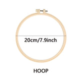 4-Piece Beginner Embroidery Stitch Sampler Kit