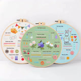 4-Piece Beginner Embroidery Learning Kit