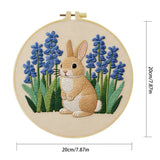 Bluebell Bunny Embroidery Kit – Cute Spring Rabbit Floral Design