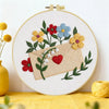 Love Letter & Wildflowers Embroidery Kit