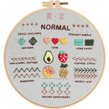 4-Stage Beginner Embroidery Learning Kit