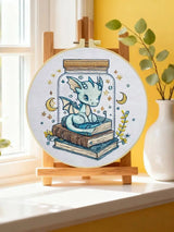 Baby Dragon Library Embroidery Kit