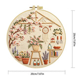 Cozy Botanical Garden Embroidery Kit