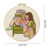 Cozy Reading Corner Embroidery Kit