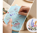 4-Piece Beginner Embroidery Learning Kit