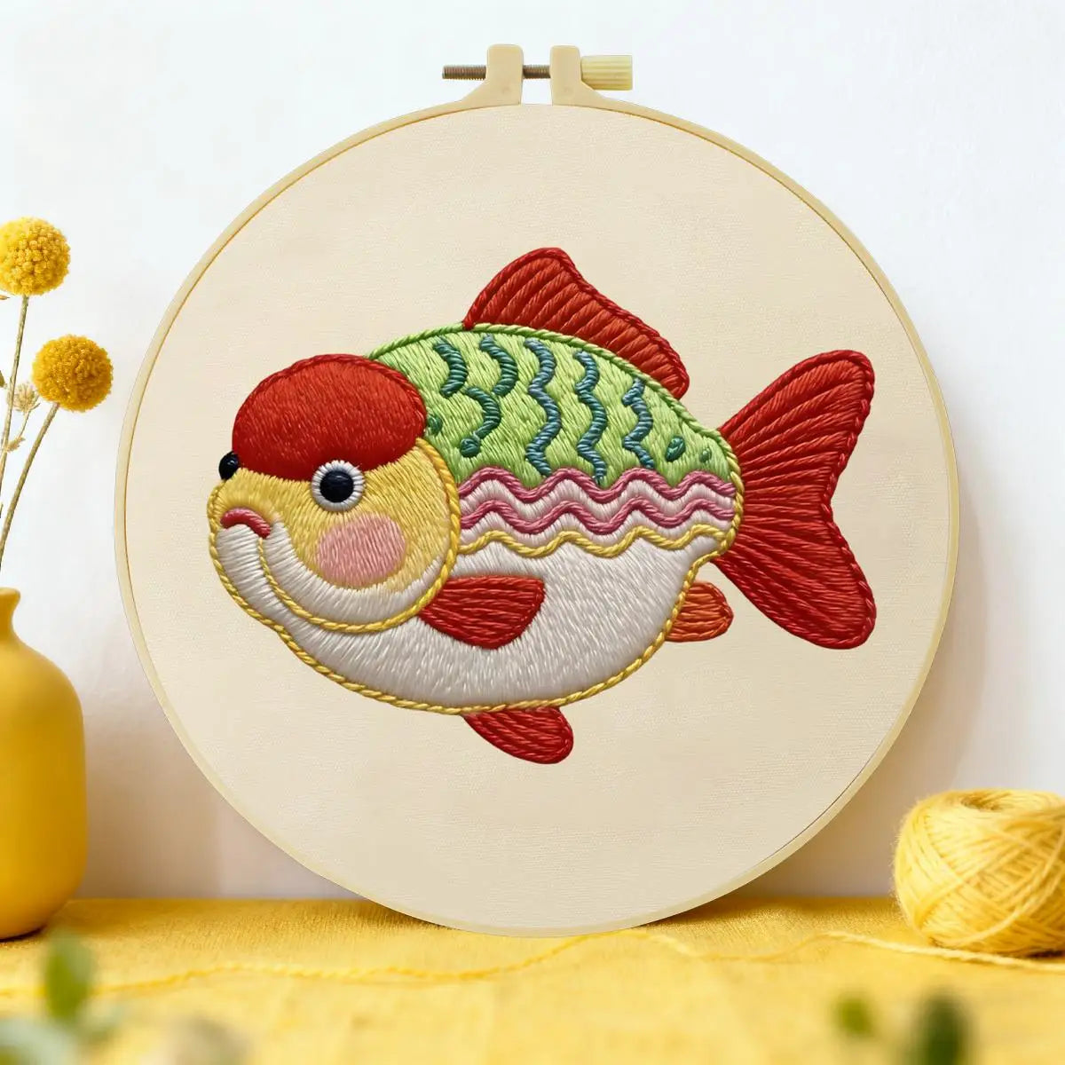 Cute Fish Embroidery Kit