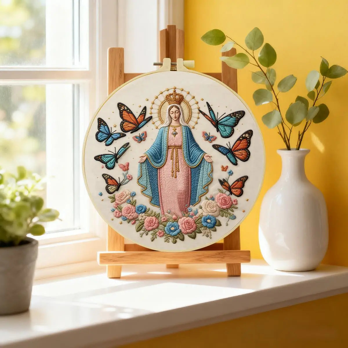 Our Lady of Grace Embroidery Kit