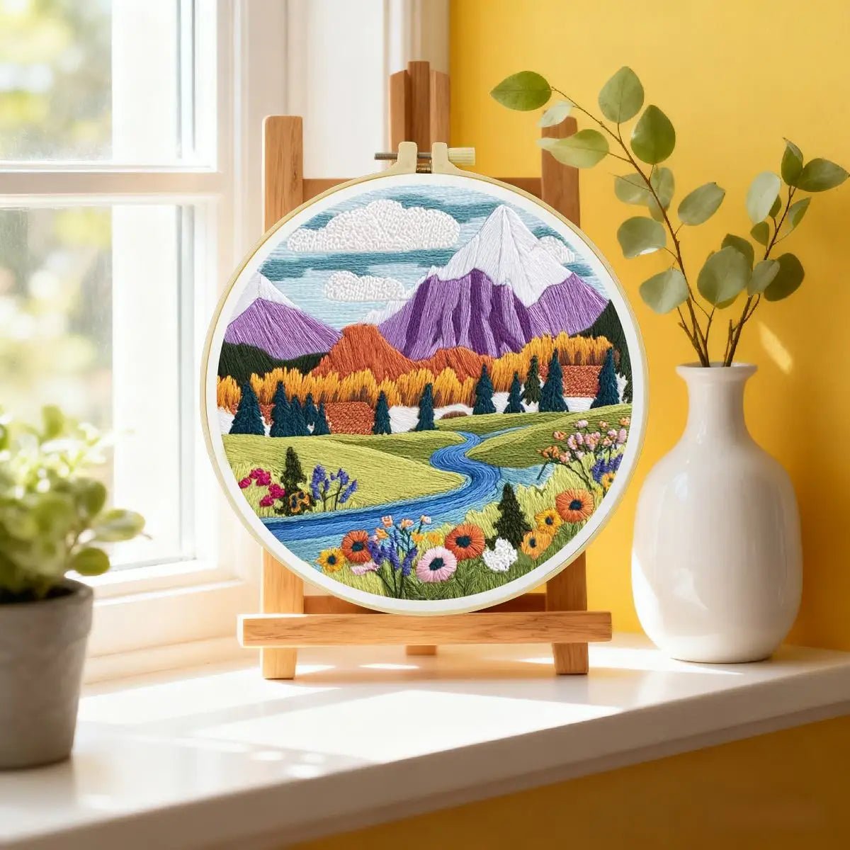 Mountain Meadow Embroidery Kit