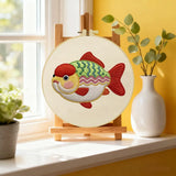 Cute Fish Embroidery Kit