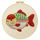 Cute Fish Embroidery Kit