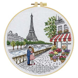 Paris Romance Embroidery Kit 🗼💐💕