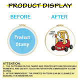 Silly Goose Driver Embroidery Kit