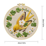 Golden Bird Embroidery Kit