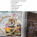 4-Stage Beginner Embroidery Learning Kit