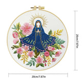 Our Lady of Grace Floral Embroidery Kit