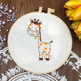 Animal Friends Beginner Embroidery Kit