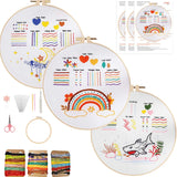 3-Piece Beginner Embroidery Learning Kit