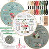 3-Piece Beginner Embroidery Kit Set