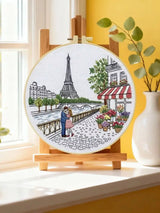 Paris Romance Embroidery Kit 🗼💐💕
