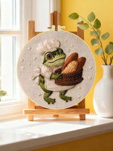 Baker Frog Embroidery Kit